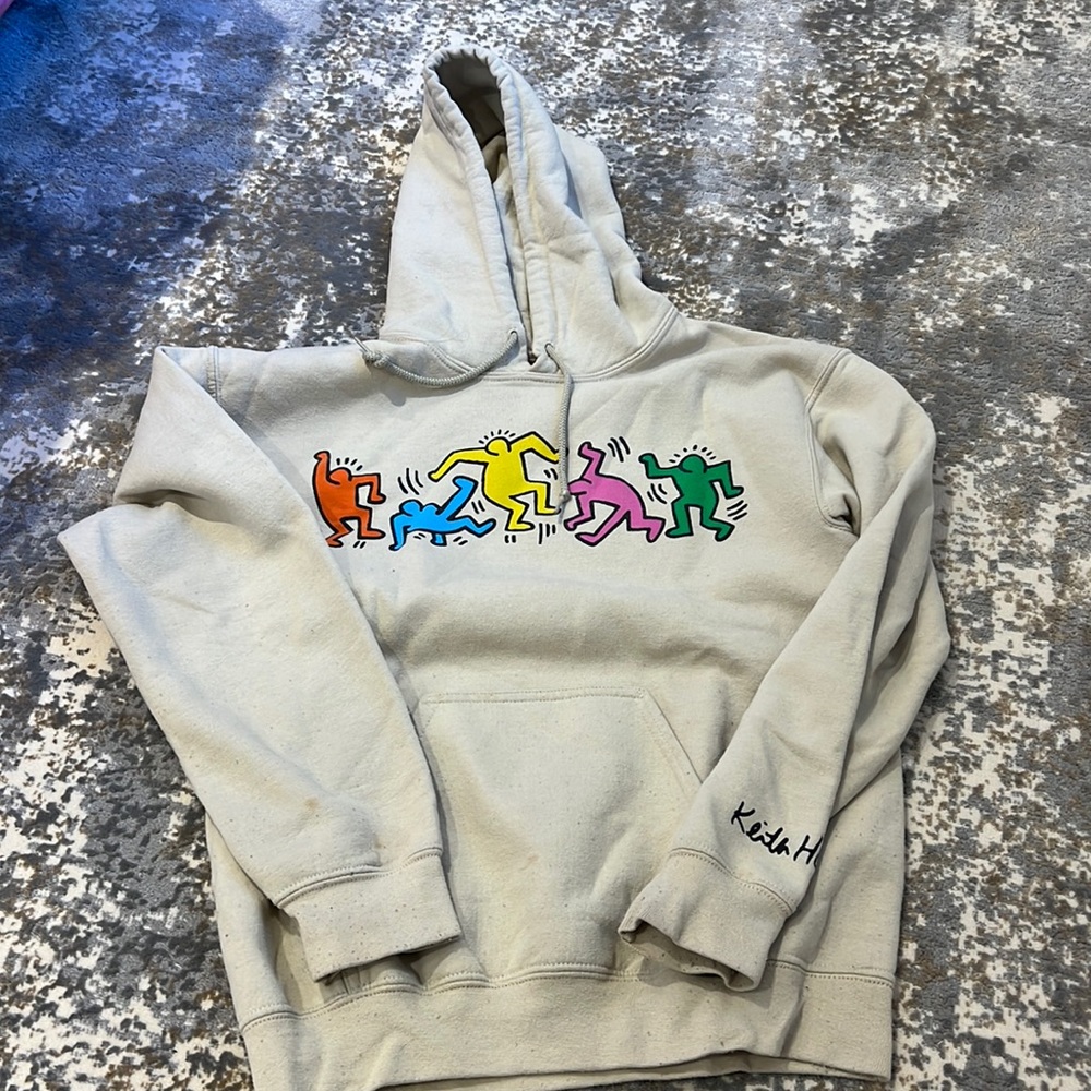 Keith harring hoodie. Used. Good condition